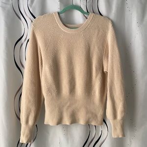 Cream Express Sweater